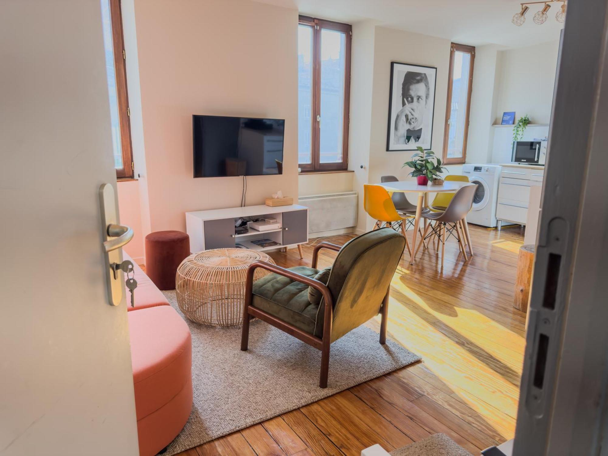 Duplex Lumineux 2 Chambres Centre Zone Pietonne Valence  Dış mekan fotoğraf